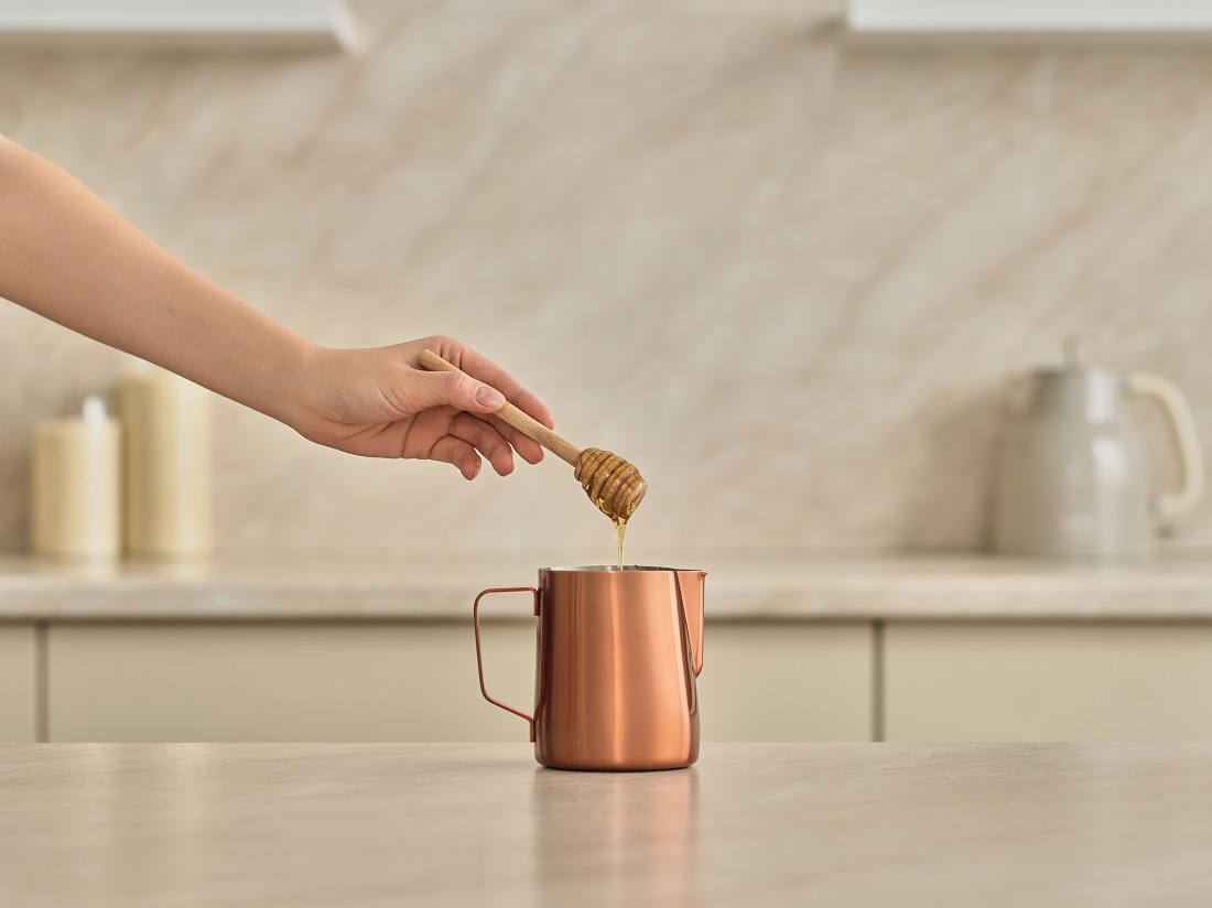 добавьте мед