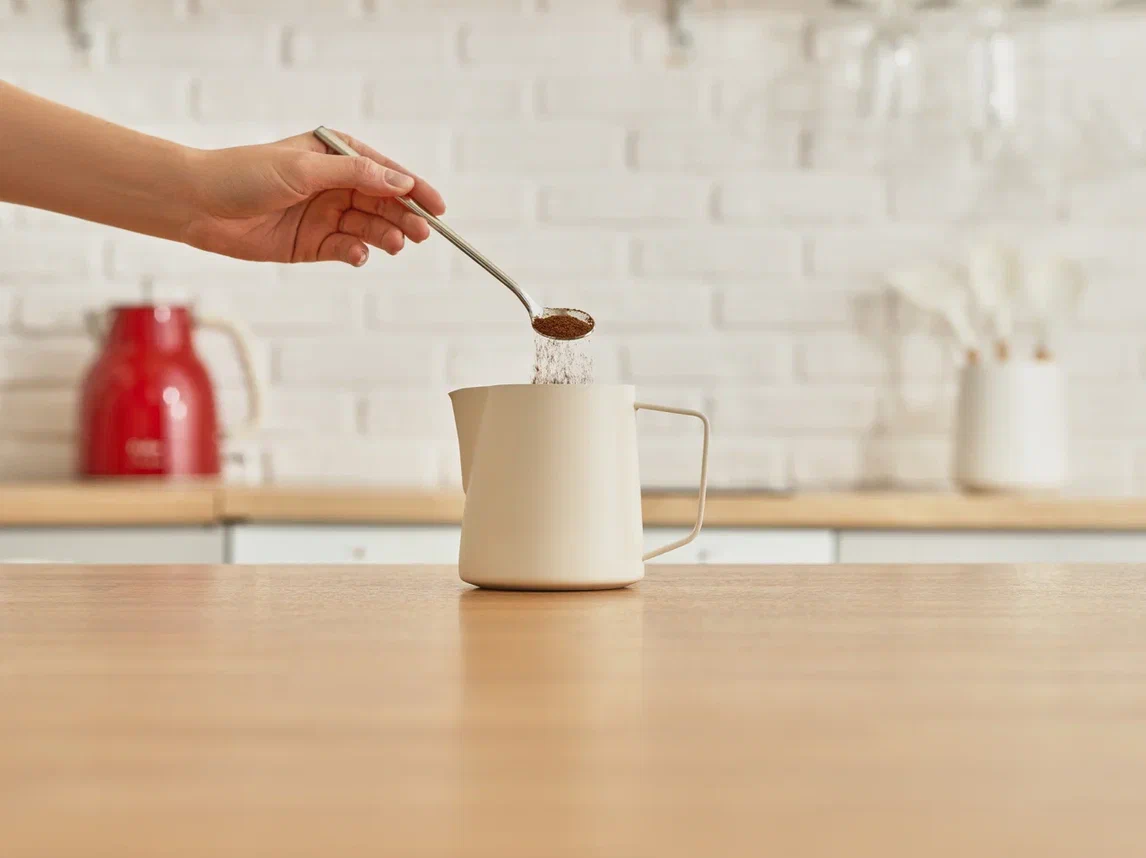 смешайте кофе с сиропами и молоком смешайте кофе с сиропами и молоком