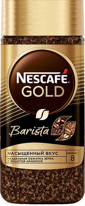 Растворимый кофе NESCAFÉ Gold Barista, 75, 85 гр. и пр. Цены онлайн