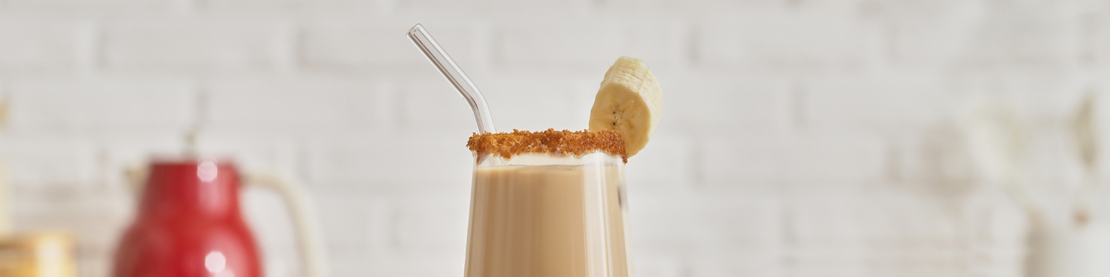 Холодный банановый кофе