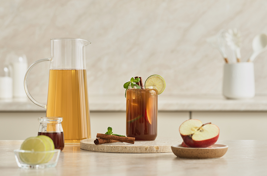 Рецепт кофейно-яблочного лимонада