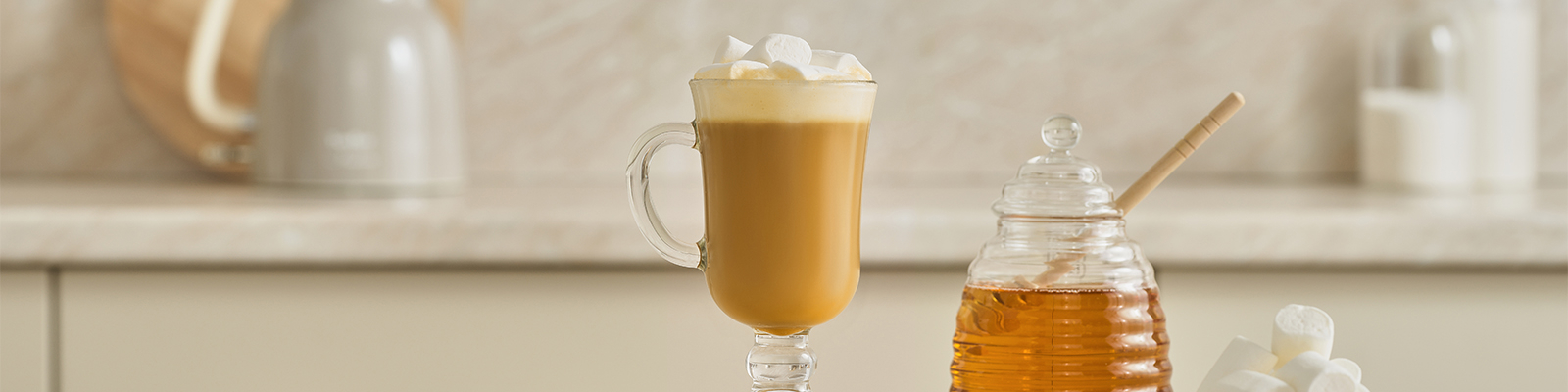 Латте куркума и мёд