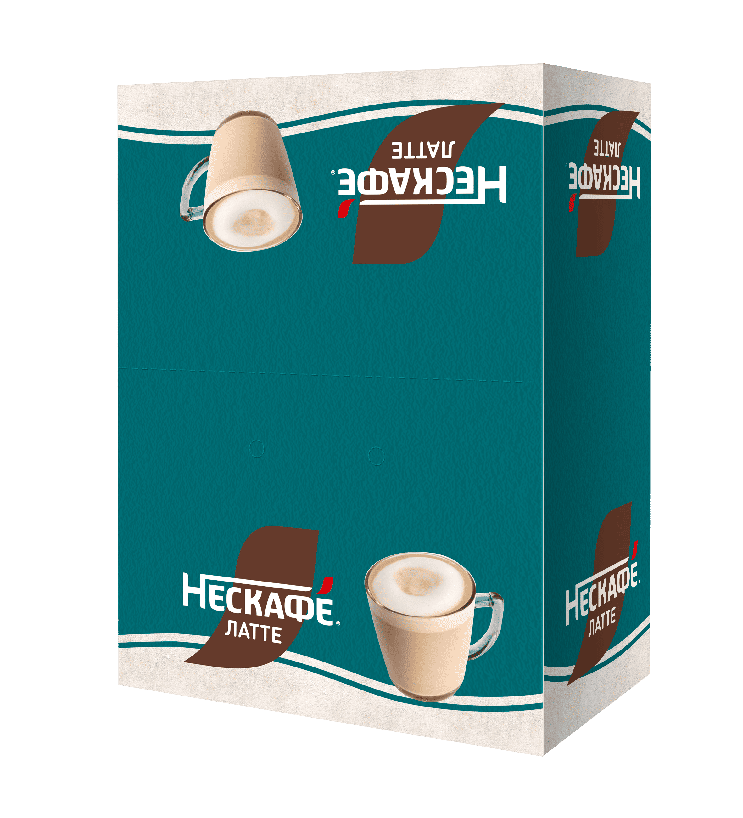 НЕСКАФÉ® Латте, коробка, 18 шт по 18 г
