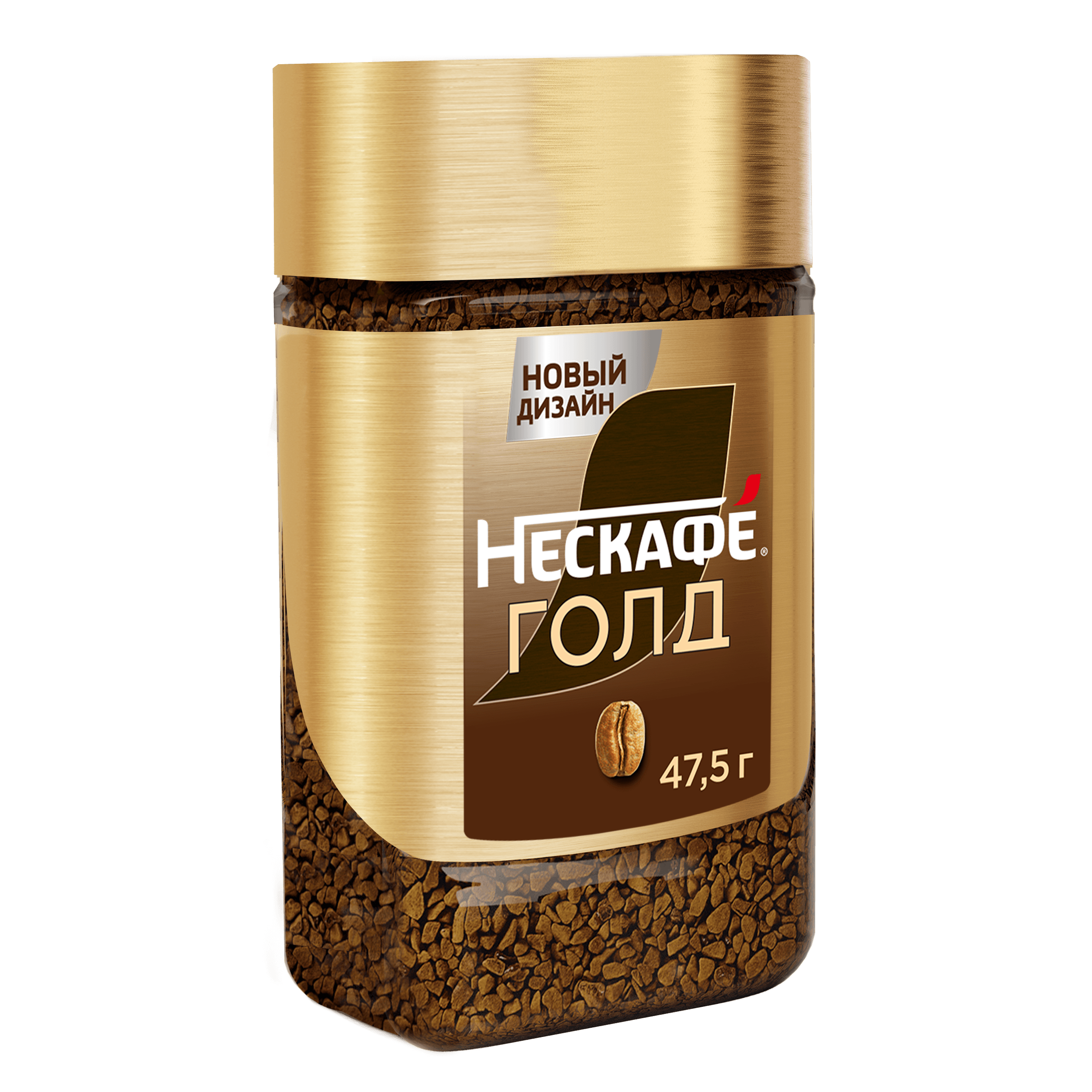 НЕСКАФÉ® Голд Стеклянная банка, 47,5 г