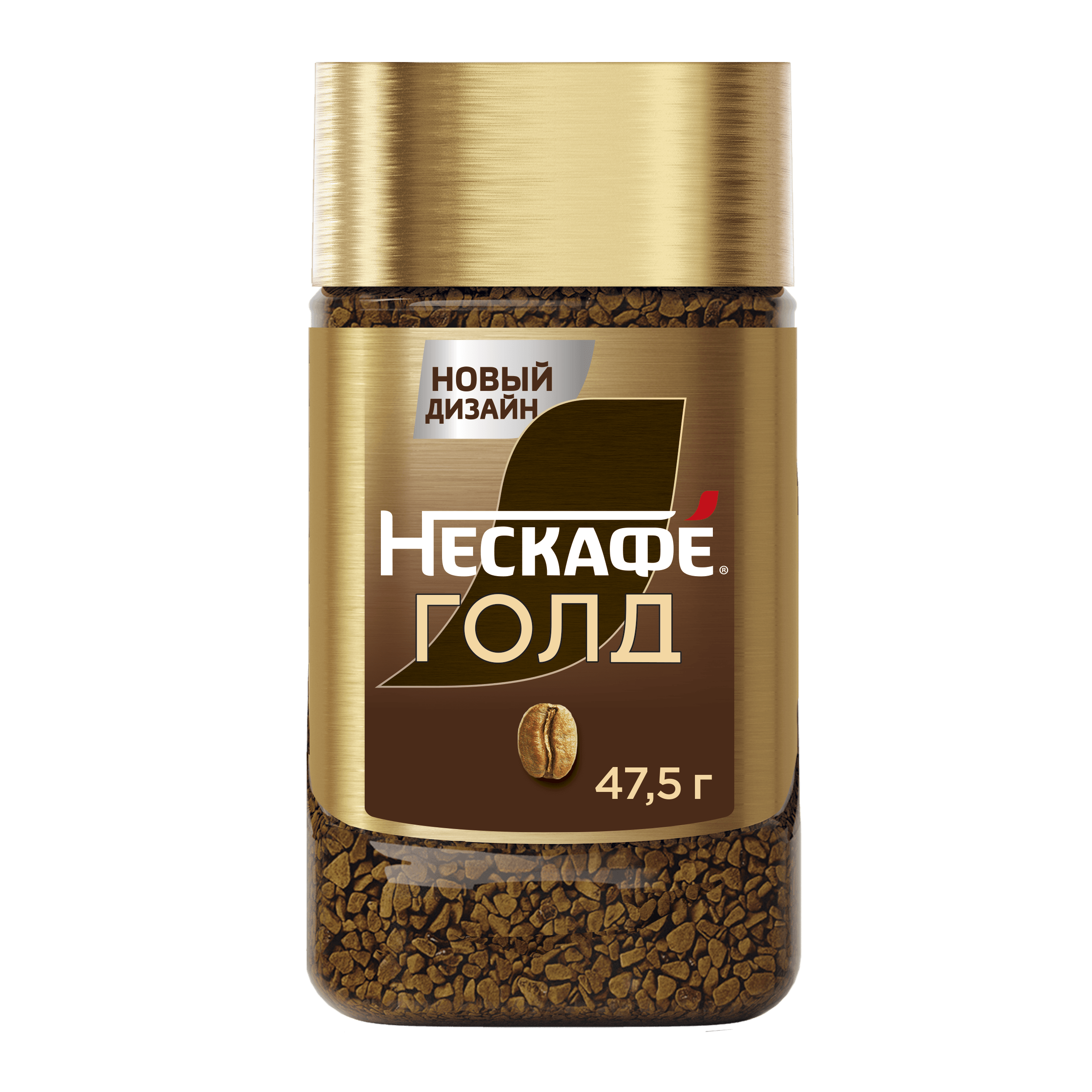 НЕСКАФÉ® Голд Стеклянная банка, 47,5 г