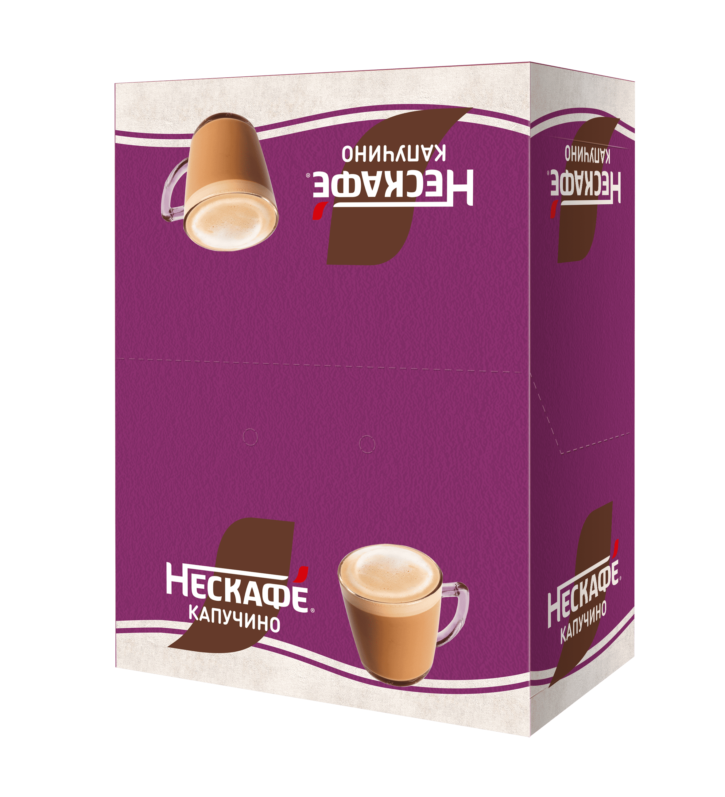 НЕСКАФÉ® Капучино, коробка, 18 шт по 18 г