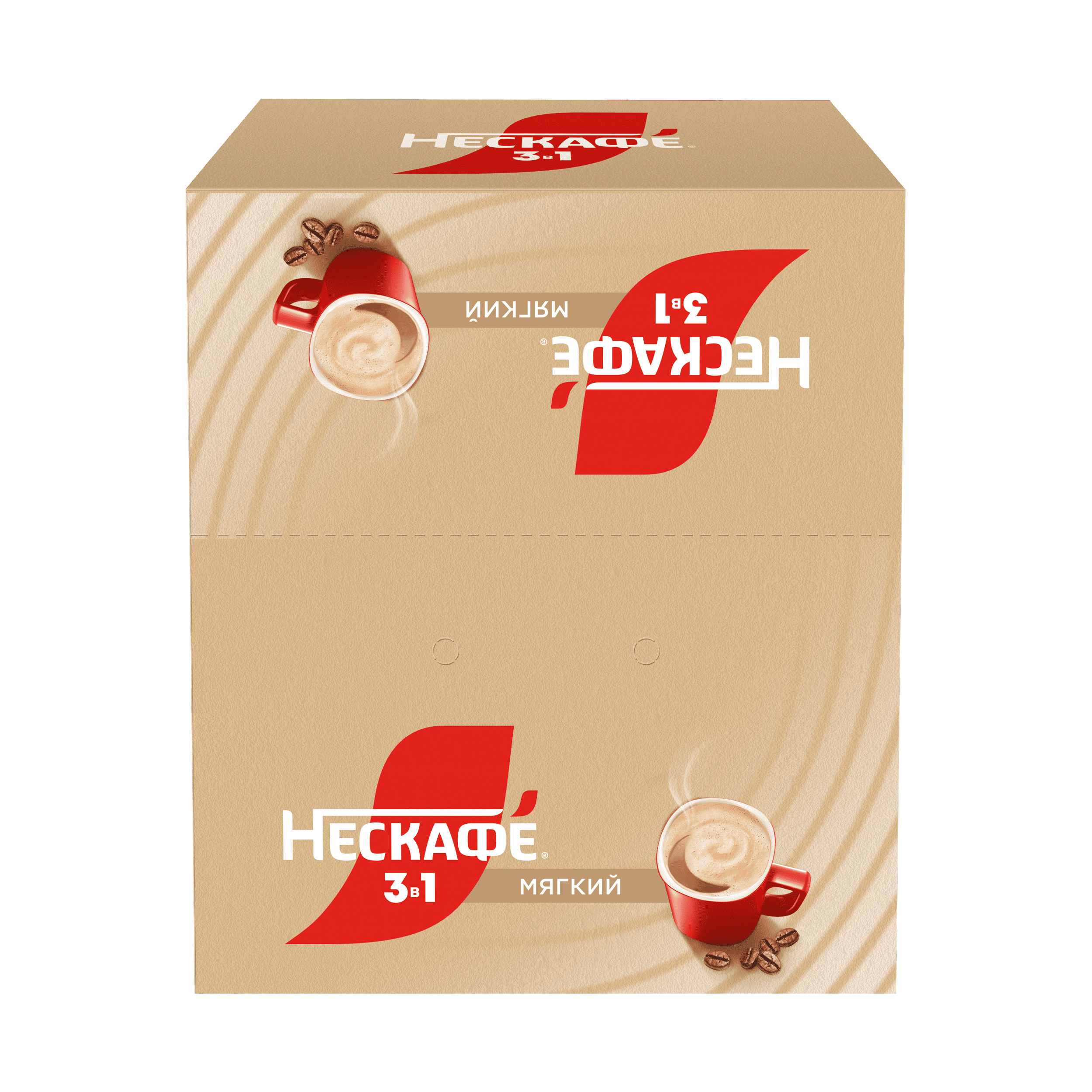 НЕСКАФÉ® 3 в 1 Крепкий Коробка, 20 шт по 14.5 г
