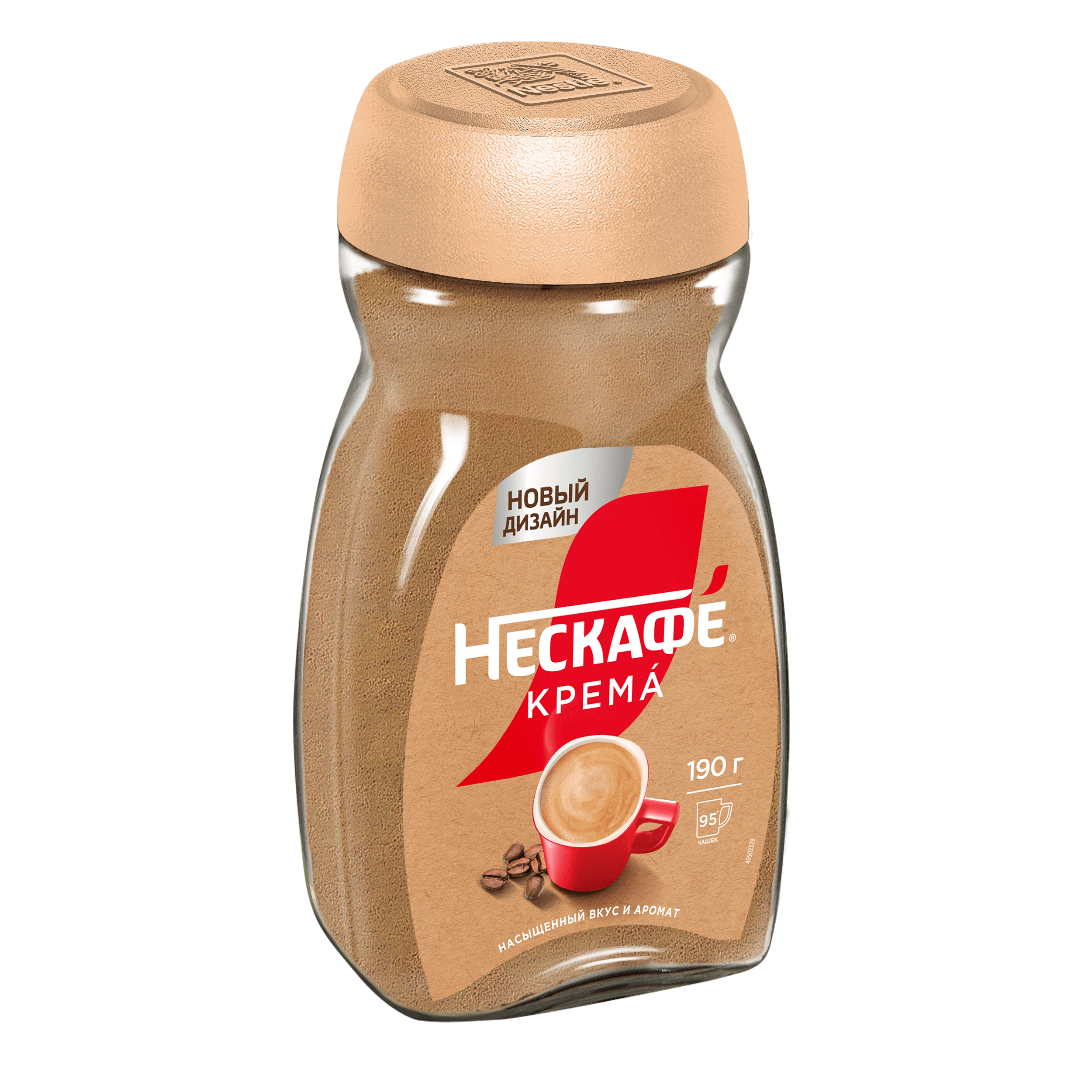 НЕСКАФÉ® Классик Кремá Стеклянная банка, 190 г
