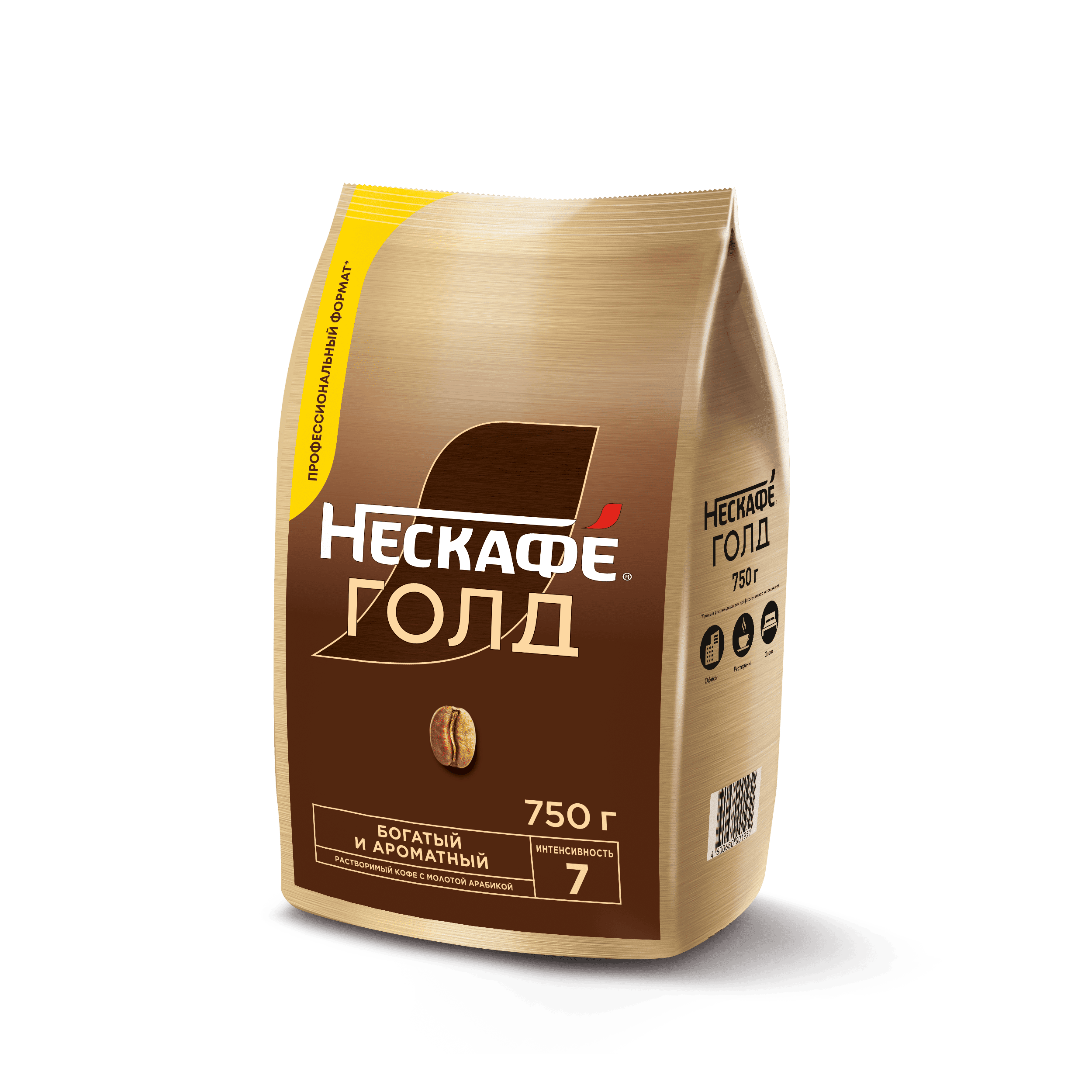 НЕСКАФÉ® Голд, пакет, 500 г