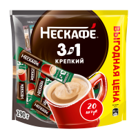 НЕСКАФÉ® 3 в 1 Крепкий