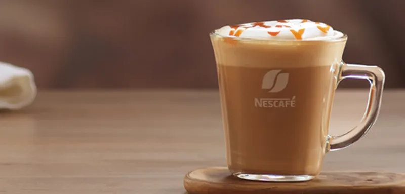 НЕСКАФÉ® карамельный латте​