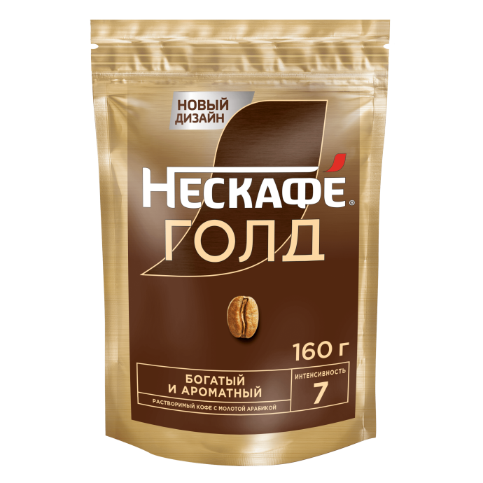 НЕСКАФÉ® Голд, пакет, 160 г