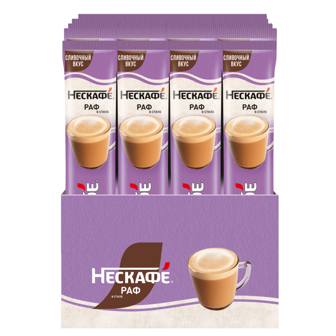 НЕСКАФÉ® Раф, коробка, 18 шт по 18 г