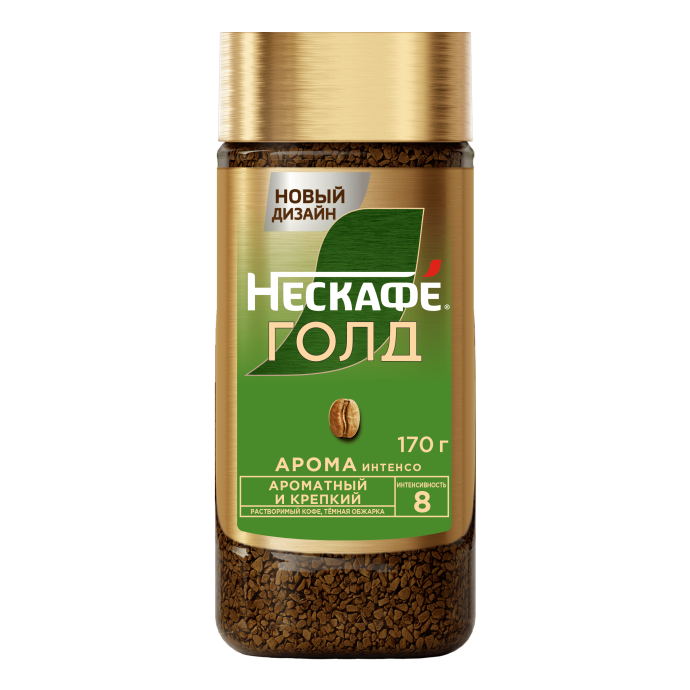 НЕСКАФÉ® Голд Арома Интенсо Стеклянная банка