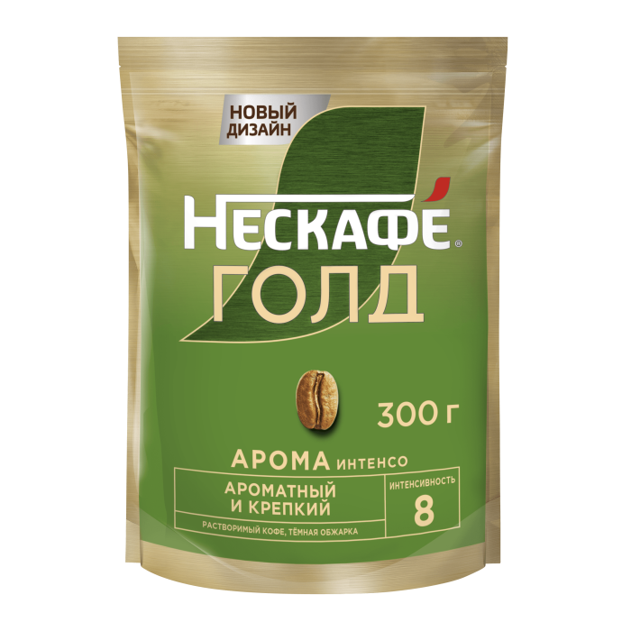 НЕСКАФÉ® Голд Арома Интенсо, пакет, 300 г